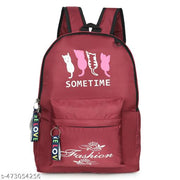 Backpack School Bag For Travel With Bottle Compartment | Trendy Water Resistant High Storage Bag For Men & Women | Boys & Girls Laptop Printed Backpack For College Gift