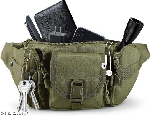 Outdoor Unisex Waist Bag Tactical Military Waist Pack Chest Bag Poucha10