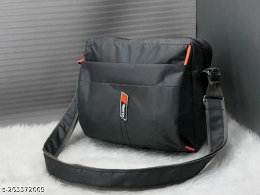 Men & Womens Cross Body Travel Sling Bag | Nylon Sling Bag | Cross Body Utility | Travel Bag | Office Business Messenger Bag | One Side Shoulder Bag for Men and Women Unisex