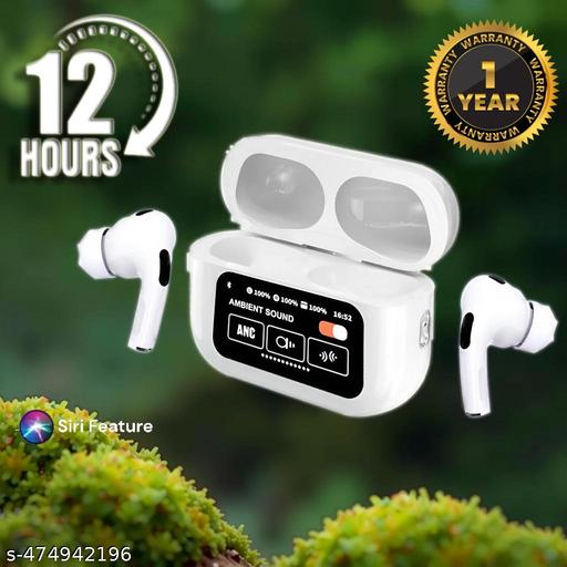 Pro LCD Earbuds 12 hours playtime bluetooth wireless headphones earphone bluetooth headset