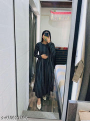 Polyster/Crepe fabric-Kurti for Girls and Women