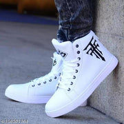 JOOTIYAPA ANKLE HEGHT SHOES FOR MEN (WHITE)