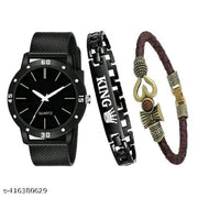 HRV Men Wrist Watch With Bracelet