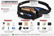 Holdex Trendy Waist Bag for Everyday Essentials,The Modern Waist Bag for Active Lifestyles,Stylish Waist Bag for Every Occasion,waist bag for men and women phone wallet waist bag