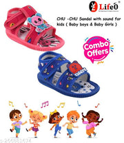 LifeO Panda Kids Chu Chu Sound Sandals for Baby Boys & Baby Girls