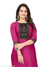 DESIGENER KURTI NEW COLLECTION COTTON BLEND STYLISH NEW TRENDY…