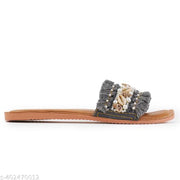 Youth Fashion Women's  Slipper Trendy Flats Casual Comfortable Footwear for Ladies