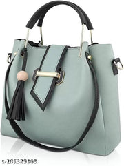 Pu-Leather Women Handbag Combo Set of 5