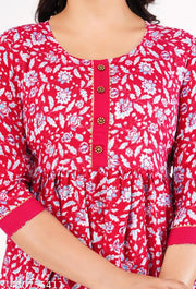 Printed Gaither Anarkali Kurti