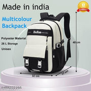 Tinytot 26 Litre, Stylish & Trendy Water Resistant Hi Storage School Collage Travel Laptop Backpack Bag for Boys, Girls, Mens &  Womens, 19 Inches