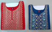 Women Ethnic Wear Rayon Embroidery Gala Kurti, Size -S, M, L, XL, XXL, 2XL, New Design & Fashionable Kurti, Pack of 2 (Combo of 2)