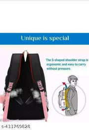 KGNBAGS| BTS Fashion Backpack for Girls Women Backpack College Bag for Girls Stylish Backpack for Women Stylish Latest ,Backpack,girls bag,backpack for girls,backpack of women,bag of women pack of 1