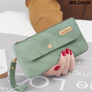 WILDAUK  Casual, Formal, Party Light Green Clutch