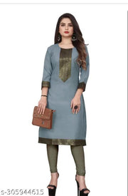 stylelist kurti with work