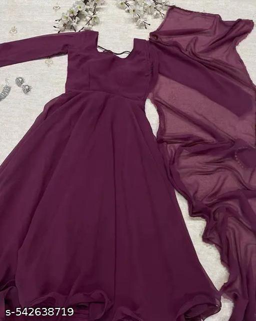 Anarkali New Gowns & dupata set
