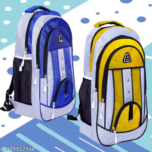 Combo of 2 casual Boys Girls,Office ,School College Teens, Students Waterproof School Bag