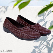 Women's Casual & Daily Use Bellies with PVC Sole