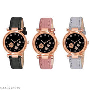 ButterFlyy Dial Combo Watch For Girls