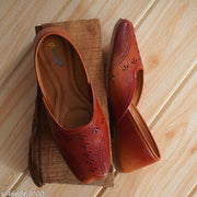 Duosoft Bellies for Women | Soft Comfortable | Breathable | Fashionable | Stylish | Trendy | Super soft | Lightweight | Anti-Slip Sole | Indoor & Outdoor | (DW-0201)(Tan)