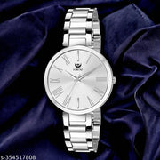 LORENZ Silver Dial Watch for Women & Girls - AS-40A