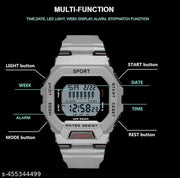 Gray colour sports watch for  men & women 75