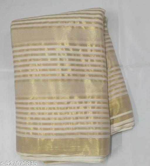 golden tissue saree 6.25 m - lines