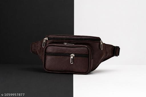 stylish and hands-free with this trendy waist bag, designed for everhyday use. It offers enough space to carry your mobile phone, wallet, keys, cards, and othe