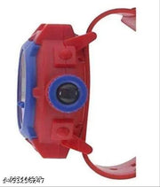 Kid's Digital 24 Images Spidermn Projector Watch (Unisex, Assorted Design)