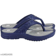 TieFit Men's Accupressure Non-Slip Slippers & TieFit Men's Thong Slipper Combo Pair Of 2