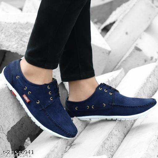 Men's Stylish Lace Up Loafers shoes