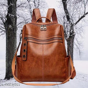 MomsyStore Leather Backpacks For Girls And Women