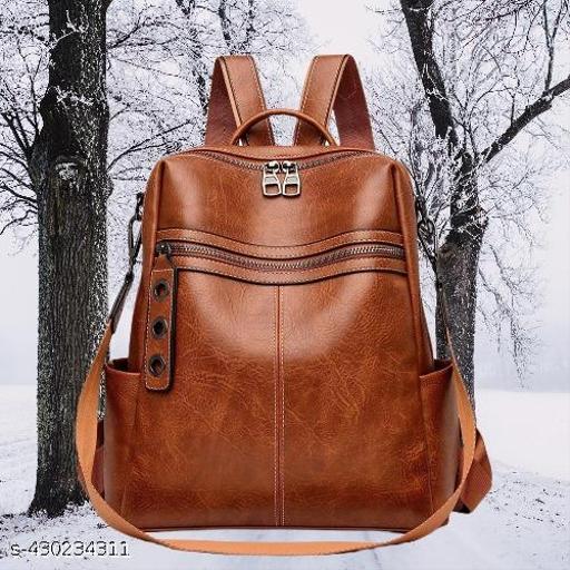 MomsyStore Leather Backpacks For Girls And Women