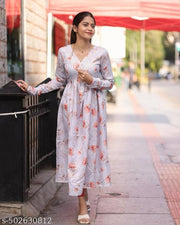 Women's Regular Fit Cotton Aline Kurti