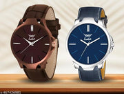 Combo of 2 | Genuine Leather Straps | Boys Series Analog Watch