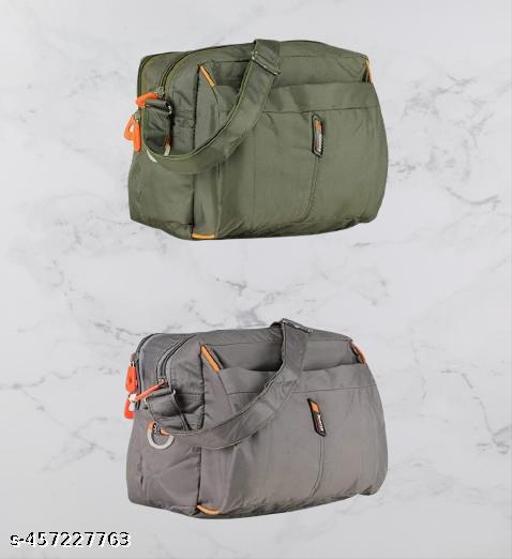 Combo Of Unisex Sling Bag | Cross Body Multipurpose Hand Bag | Sling Bag For Men & Women | Slim Bag for Office, Cash, Business Collection, Travelling | Sling Bag (Pack of 2)