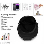 Sling Chest Bag for Men & Women | Unisex Crossbody Shoulder Bag | Mobile Wallet Cash Bag
