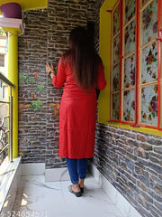 embroidery rayon kurti