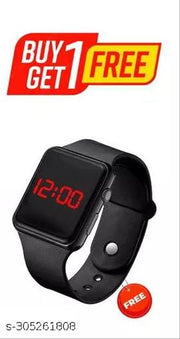 Analogue Magnet Strap Women's Girls Watch Sweet Heart with Digital watch Combo for Girl's & Women's Watch Pack of 2