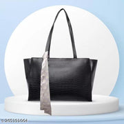 Trendy And Fashionable Tote Bag | Stylish Crocodile Texture Handbag | Classy Daily Companion Shoulder Bag | Travel Type Tote Handbag For Women's & Girls.