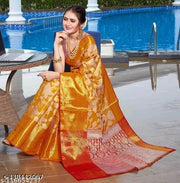 Kanjiveevaram silk saree with designer blouse