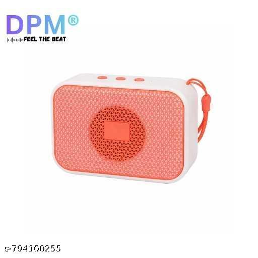 DPM Portable Bluetooth Speaker with LED Light & Deep Bass Sound