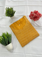 rayon kurti embroidery straight