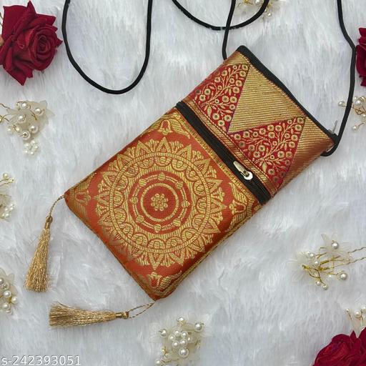 Handmade mobile and coin bag