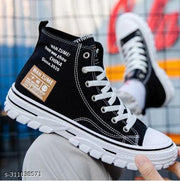 Trendy Black Casual Boots for Men and Boys: Style and Comfort Combined | Shoes | Men 's Shoes |  | black casual boots | trendy footwear | men's boots | boys' boots |