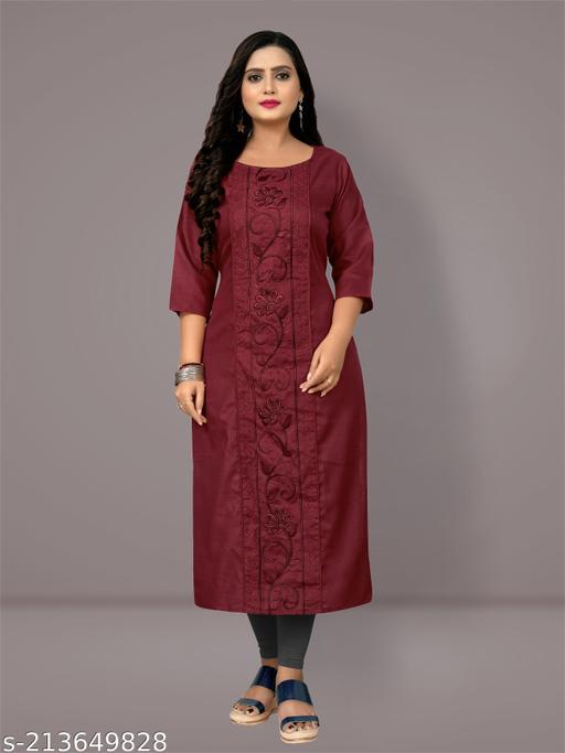 Kashvi Refined Plus Size Kurtis