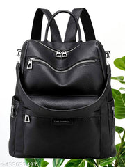 MomsyStore Leather Backpacks For Women And Girls