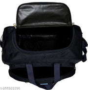 Frontsy Polyester 65 L  Duffle bags for travel With Wheels Trolley Men and Women