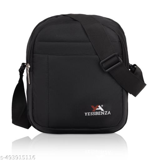 YESSBENZA Men Sling Bag Men's Sling Bag Medium Size Travel Crossbody Office Passport Messenger Bags