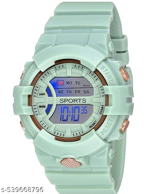 Watches | Kids Watches | Stylish Digital Sports Watch for Kids – Waterproof 30M, LED Display, Alarm, Stopwatch, Durable Rubber Strap – Boys & Girls