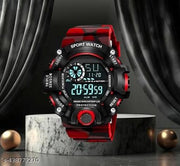 Fashion Cool men's sports watch for men Luminous Waterproof Digital Watch Electronic Clock Military male Watches Smart Watch Men Compass World Time Sport Watches Count Digital Wirstwatch Digital Watch - For Boys